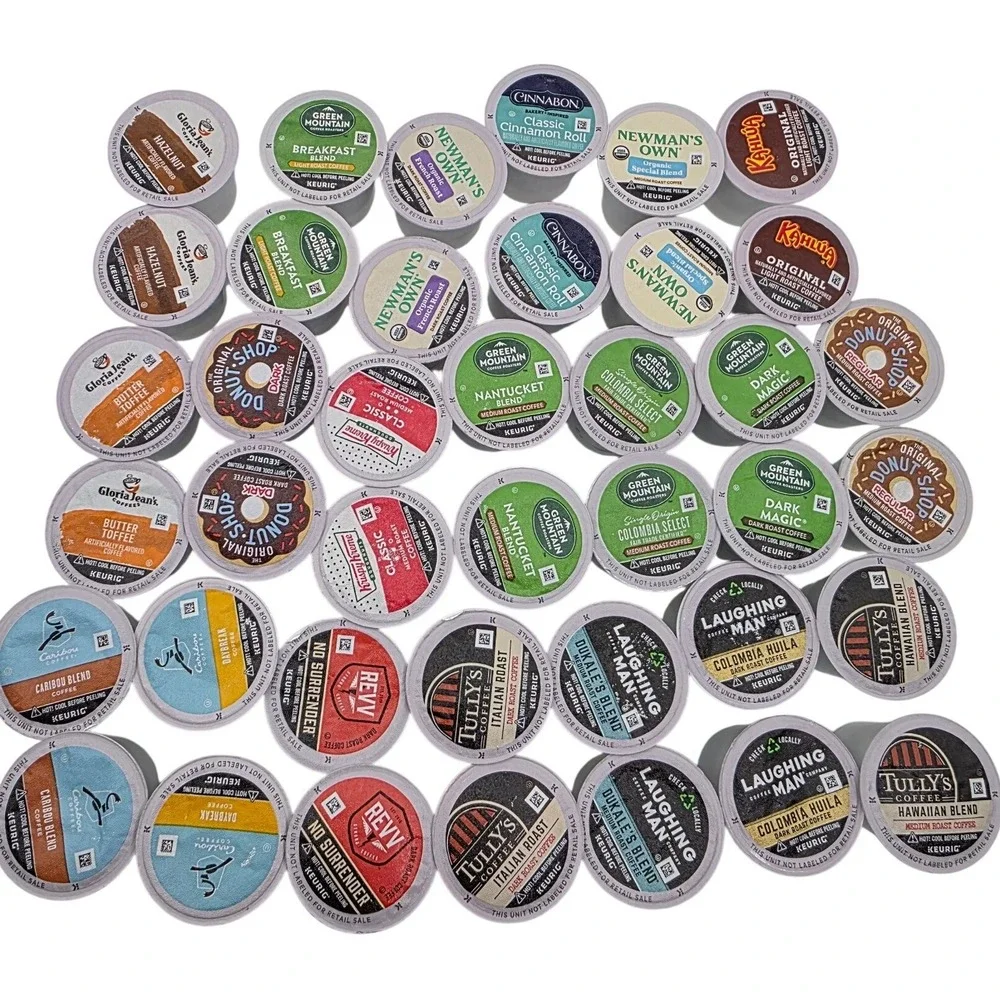 40 Keurig K-Cup Coffee Pods Variety Pack Assorted Brands Roasts Flavors BB3